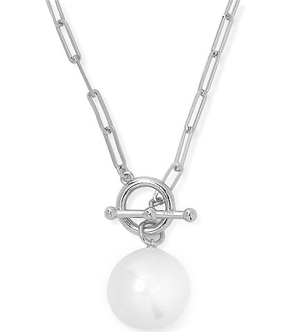 Melinda Maria Life's A Ball Pearl Short Pendant Necklace