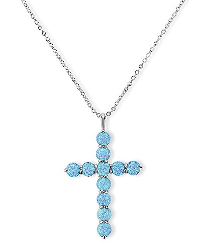 Melinda Maria Oh She Fancy Cross Short Pendant Necklace