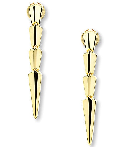 Melinda Maria Serpent Linear Earrings