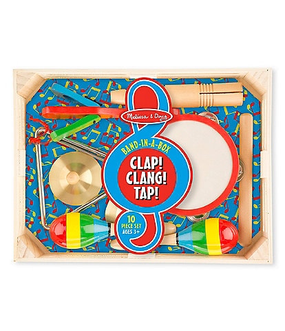 Melissa & Doug Band-in-a-Box - Clap Clang Tap Set