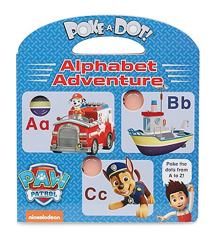 Melissa & Doug Paw Patrol Poke-A-Dot Book - Alphabet Adventure