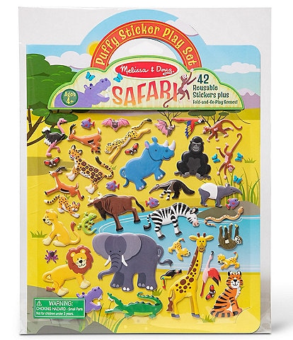 Melissa & Doug Puffy Sticker Play Set - Safari