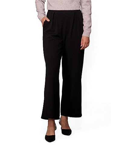 MELLODAY Techno Crepe Ankle Length Pants