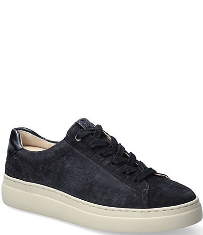 Mephisto Dotty Leather Lace-up Sneakers