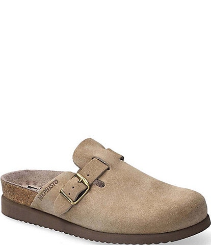 Mephisto Halina Suede Clogs