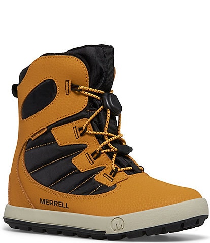 Merrell Boys' Snow Bank 4 Leather Cold Weather Boots (Toddler)