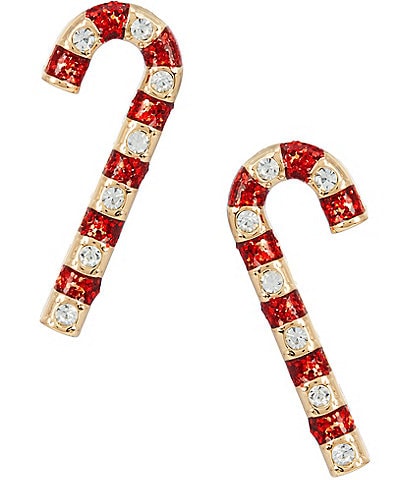 Merry & Bright Candy Cane Drop Earrings