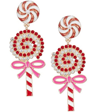 Merry & Bright Holiday Candy Earring Candy Drop Earrings
