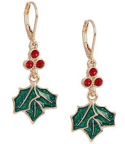 Merry & Bright Mistletoe Drop Earrings