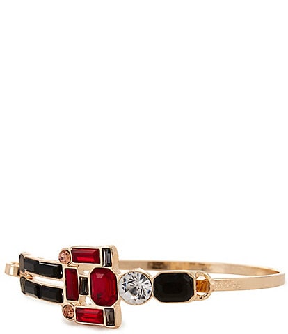 Merry & Bright Stone Nutcracker Bangle Bracelet