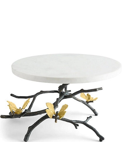Michael Aram Butterfly Ginkgo Collection Cake Stand
