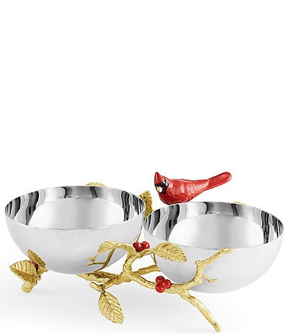 Michael Aram Cardinal Double Dish