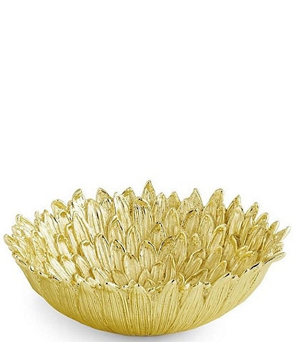 Michael Aram Gold Dahlia Casted Decorative Bowl