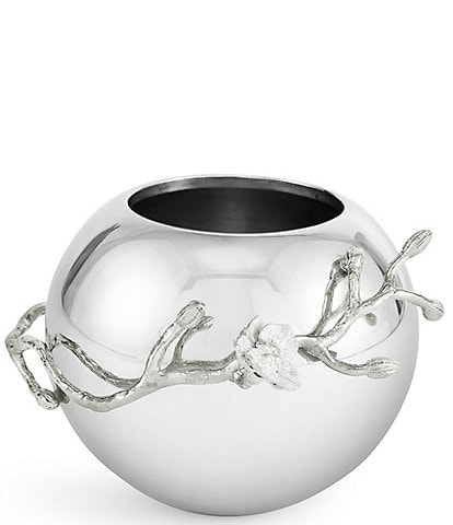 Michael Aram Silver Orchid Collection Rose Bowl