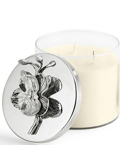 Michael Aram White Orchid Decorative Jar Candle