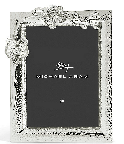 Michael Aram White Orchid Picture Frame