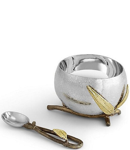 Michael Aram Zen Garden Nut Bowl with Spoon