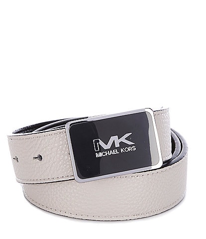 Michael Kors 31MM Fast MK Enamel Plaque Belt