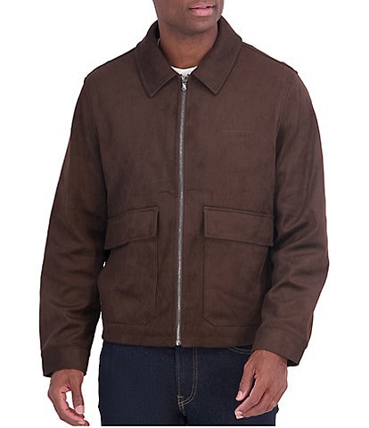 Michael Kors Astor Faux Suede Jacket