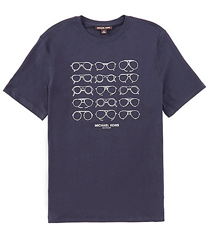 Michael Kors Aviator History Logo Short Sleeve T-Shirt