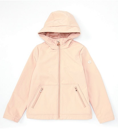 Michael Kors Big Girls 7-16 Mid-Weight Softshell Jacket With Velour Lining