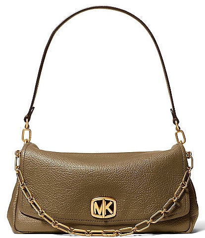 Michael Kors Bryant Large Turnlock Convertible Chain Shoulder Bag