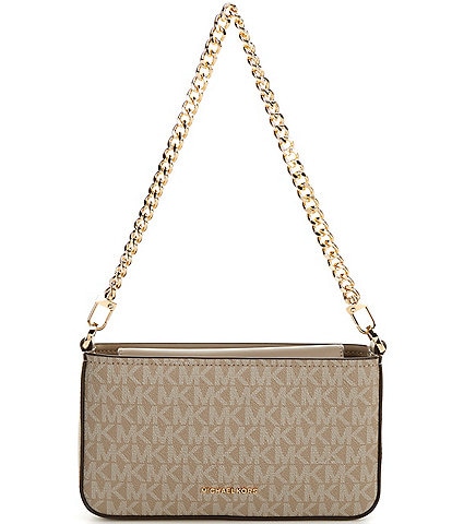 Michael Kors Bryant Contrast Trim Small Convertible Shoulder Bag
