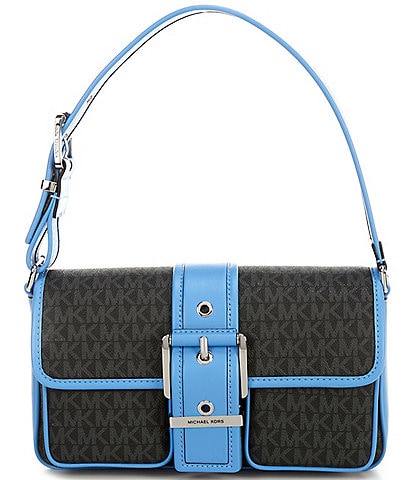 Michael Kors Colby Medium MK Signature Shoulder Bag