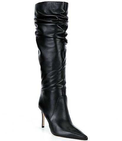 Michael Kors Dawn Leather Tall Boots