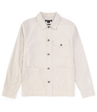 Michael Kors Garment-Dyed Long Sleeve Over Shirt