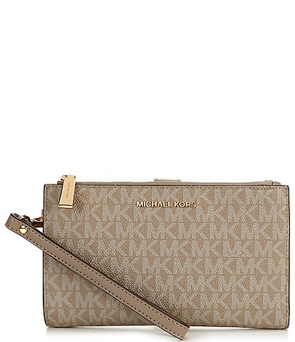 Michael Kors Jet Set Double Zip Wristlet Wallet