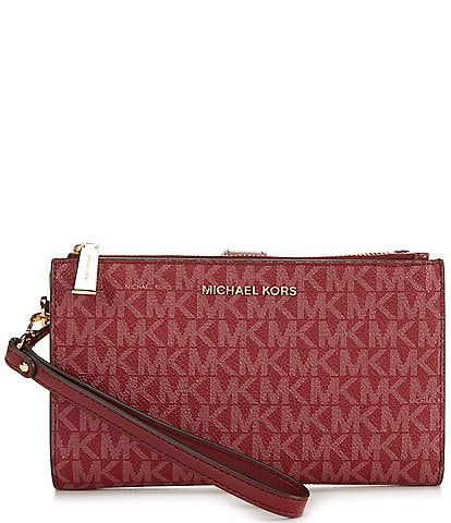 Michael Kors Jet Set Double Zip Wristlet Wallet