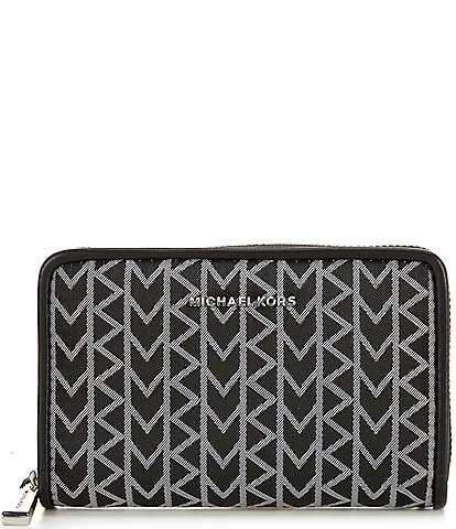 Michael Kors Jet Set Small Zip Around Card Case