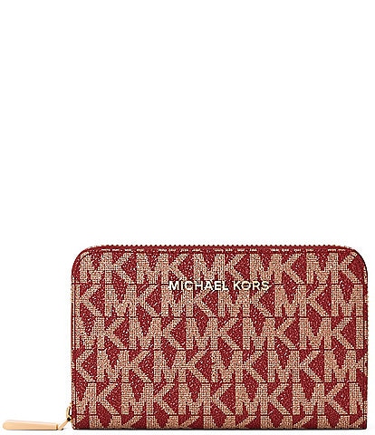 Michael Kors Jet Set Small Zip Around Card Case