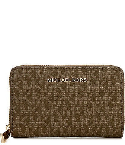 Michael Kors Jet Set Small Zip Around Card Case