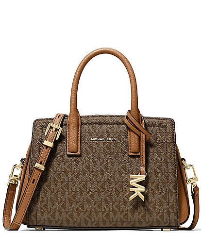 Michael Kors Laila Extra-Small Signature Logo Satchel Bag