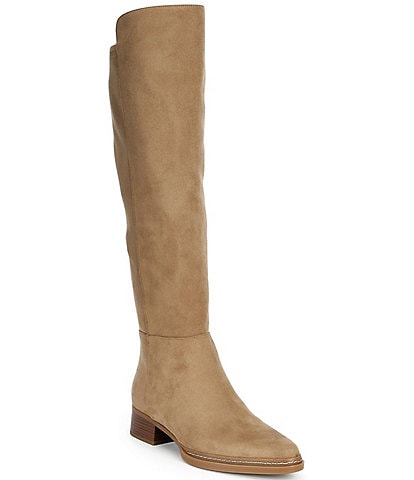 Michael Kors Lex Suede Tall Riding Boots