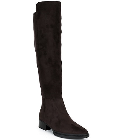Michael Kors Lex Suede Tall Riding Boots