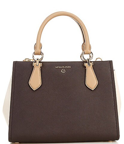 Leather handbag Michael Kors Brown in Leather - 33599588