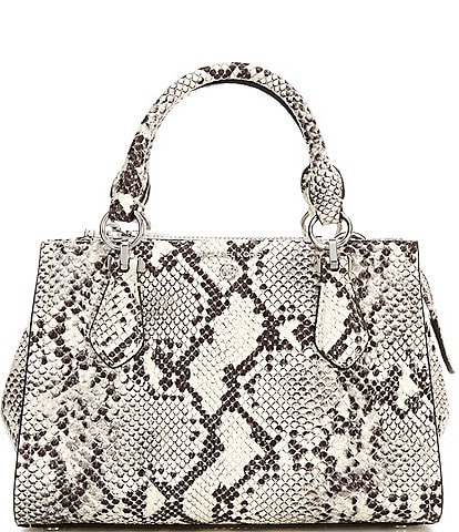 Michael Kors Marilyn Small Snake Embossed Leather Crossbody Bag