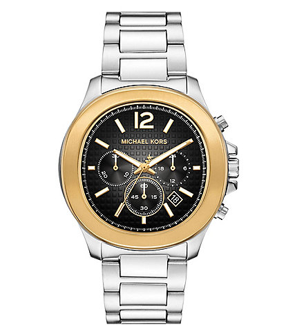 Michael Kors Men's Sage Quartz Chronograph Stainless Steel Bracelet Watch