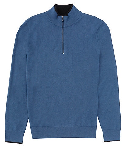 Long Sleeve Men's Quarter-Zip Sweaters