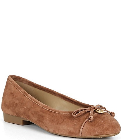 Michael Kors Piper Flex Suede Ballet Flats