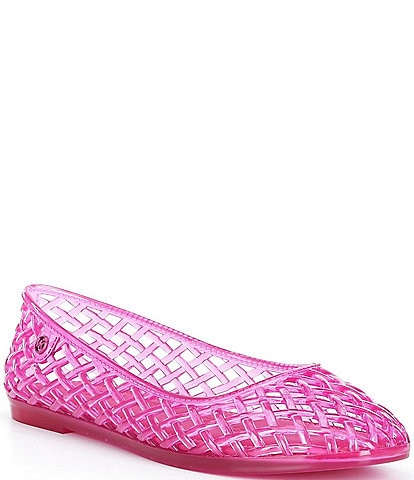 Michael Kors Pixie Transparent Jelly Flats