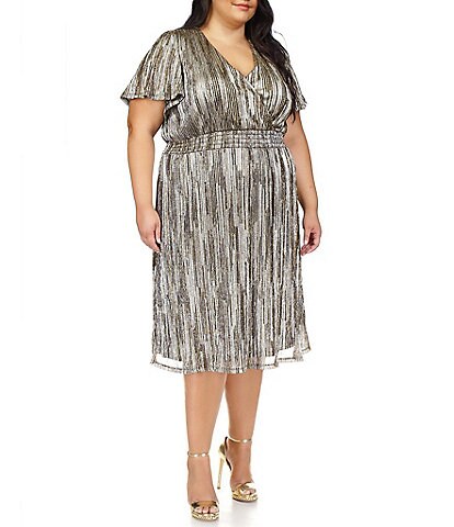 Torrid Women's Maxi Georgette Surplice Wrap Hi-Low Dress Plus Size 4X 4 New