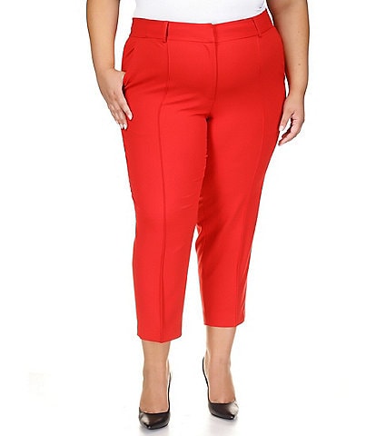 Red Women's Plus-Size Casual & Dress Pants | Dillard's