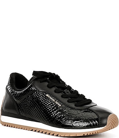 Michael Kors Rhodes Leather Lace Up Sneakers