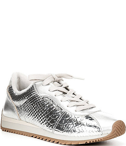Michael Kors Rhodes Leather Lace Up Sneakers