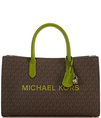 Michael Kors Scarlett Medium East West Satchel Tote Bag