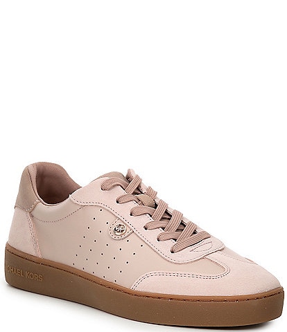 Michael Kors Scotty Lace Up Suede Sneakers